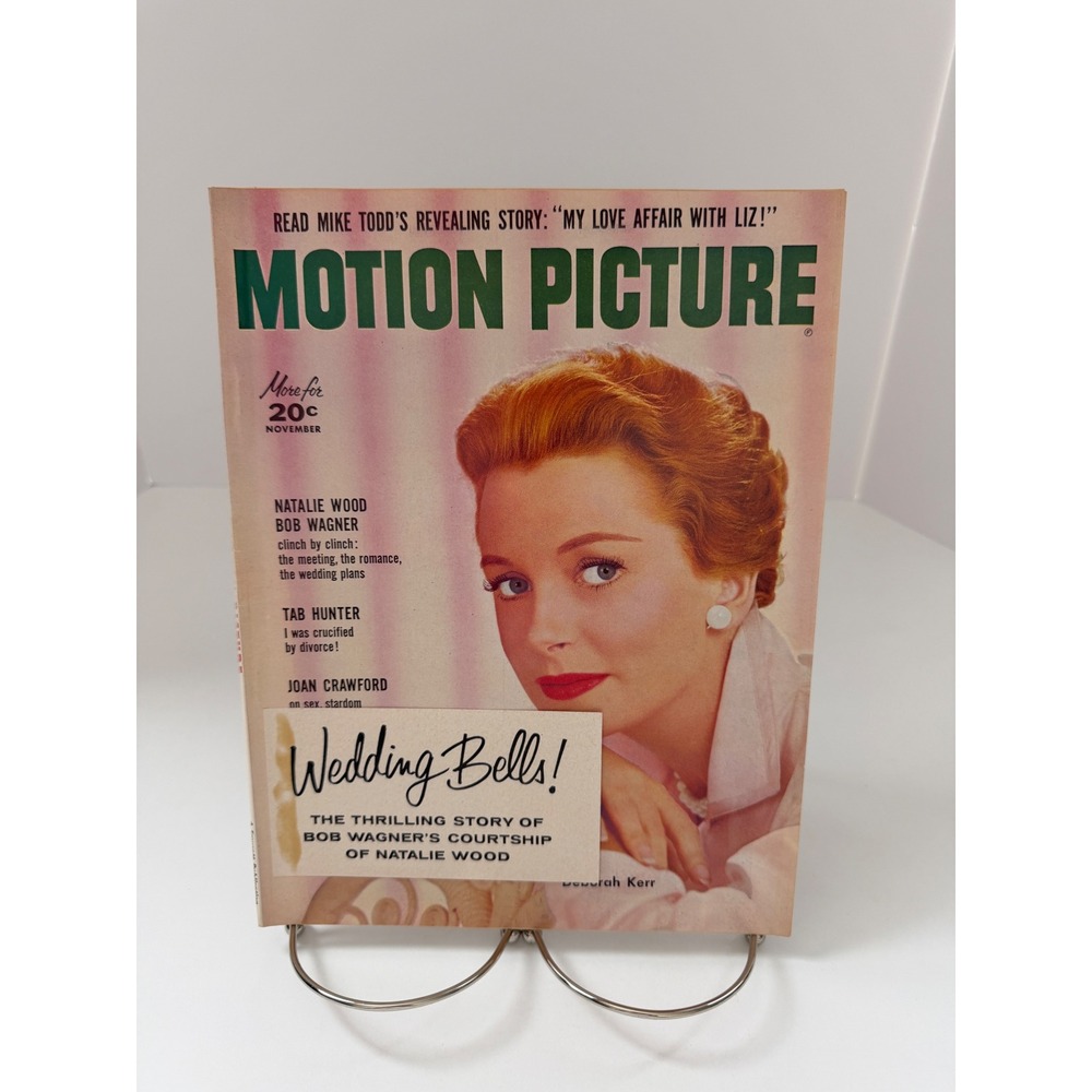 Vintage Motion Picture Magazine Nov 1957 Deborah Kerr Natalie Wood Robert Wagner